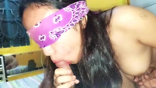 Pasutri BDSM Blindfold Sepong 1